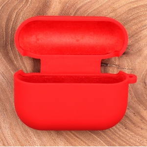 Оригинальный матовый чехол Silicone Case для AirPods Pro Original Assembly Red