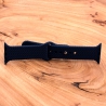 Универсальный силиконовый ремешок для фитнес браслета Apple Watch Braided Navy Storm 38/40mm