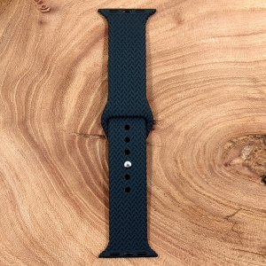 Универсальный силиконовый ремешок для Apple Watch Braided Gray 38/40mm