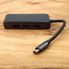 NEW Хаб HOCO Type-C 6in1 67W (USB 3.0/HDMI/PD/RJ45) HB16