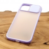 NEW HOCO Smoke case Camera Protection Iphone 12 PRO MAX Lilac