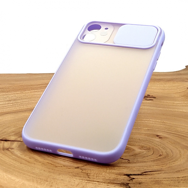 NEW HOCO Smoke case Camera Protection Iphone 11 Lilac