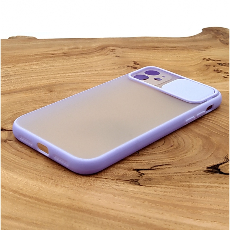 NEW HOCO Smoke case Camera Protection Iphone 11 Lilac