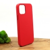 Оригинальный кожаный чехол-накладка Molan Leather Case for Apple iPhone 12 Pro Red
