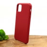 Оригинальный кожаный чехол-накладка Molan Leather Case for Apple iPhone 11 Pro max Red