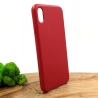 Оригинальный кожаный чехол-накладка Molan Leather Case for Apple iPhone XS Max Red