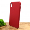Оригинальный кожаный чехол-накладка Molan Leather Case for Apple iPhone XS Max Red