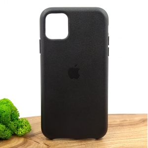 Оригінальний шкіряний чохол-накладка Molan Leather Case for Apple iPhone 11 Black