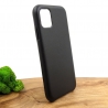 Оригинальный кожаный чехол-накладка Molan Leather Case for Apple iPhone 11 Black