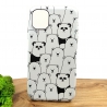 Чехол накладка LUXO Panda&Bears силиконовый для Iphone 11