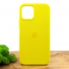 NEW SILICONE CASE IPHONE 12(6.1) Brillianty Yellow