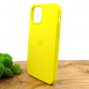 NEW SILICONE CASE IPHONE 12(6.1) Brillianty Yellow