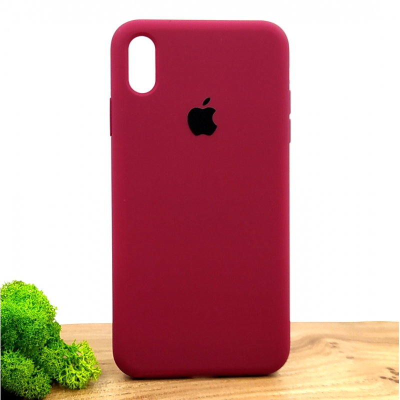 Оригинальный матовый чехол Silicone Case IPHONE Xs MAX Marsal