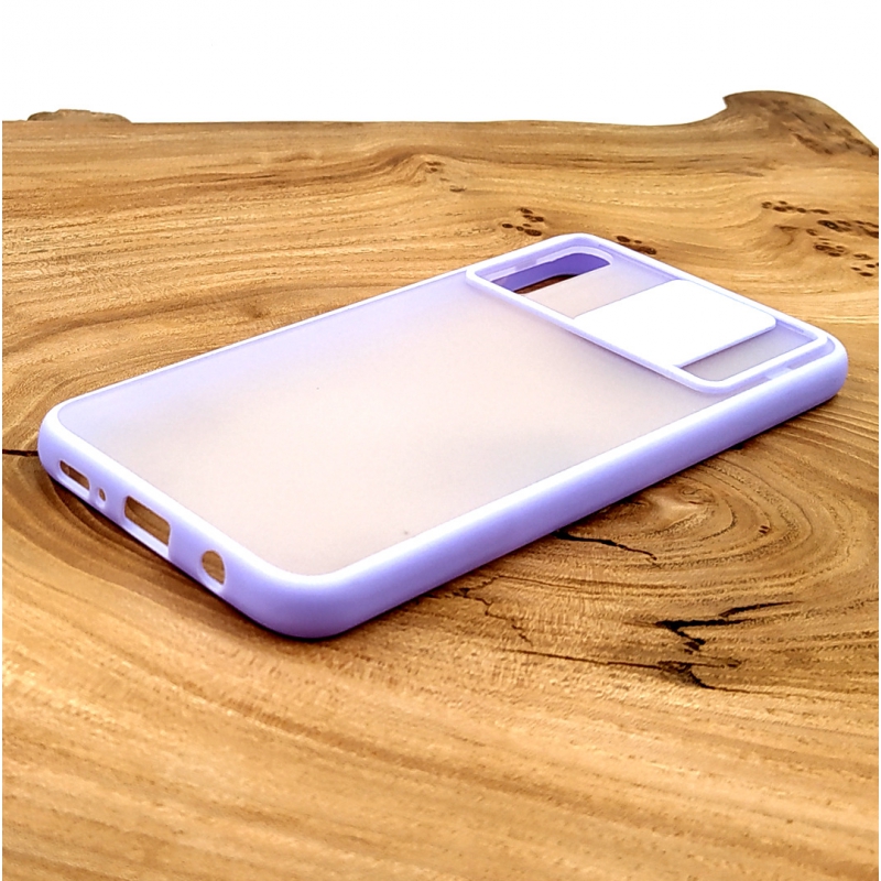 Чехол HOCO Smoke case Camera Protection для Samsung A50 Lilac