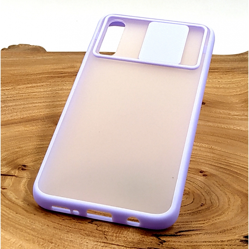 Чехол HOCO Smoke case Camera Protection для Samsung A50 Lilac