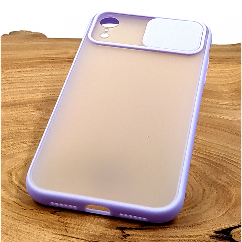 Чехол HOCO Smoke case Camera Protection для Iphone XR Lilac