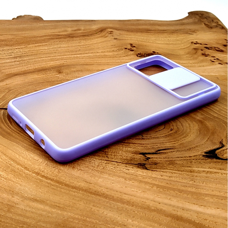 Чехол HOCO Smoke case Camera Protection для Samsung A71 Lilac