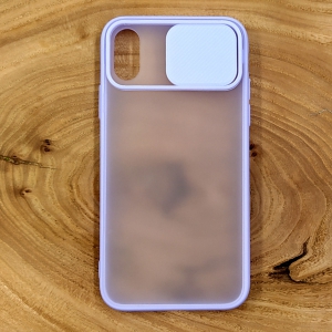 Чехол HOCO Smoke case Camera Protection для Iphone XS Lilac