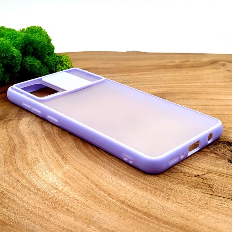 Чехол HOCO Smoke case Camera Protection для Samsung A51 Lilac