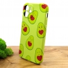 Люминесцентный чехол накладка LUXO Happy Avocado Iphone 12 Mini