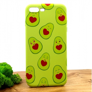 Люминесцентный чехол накладка LUXO Happy Avocado Iphone 7G+