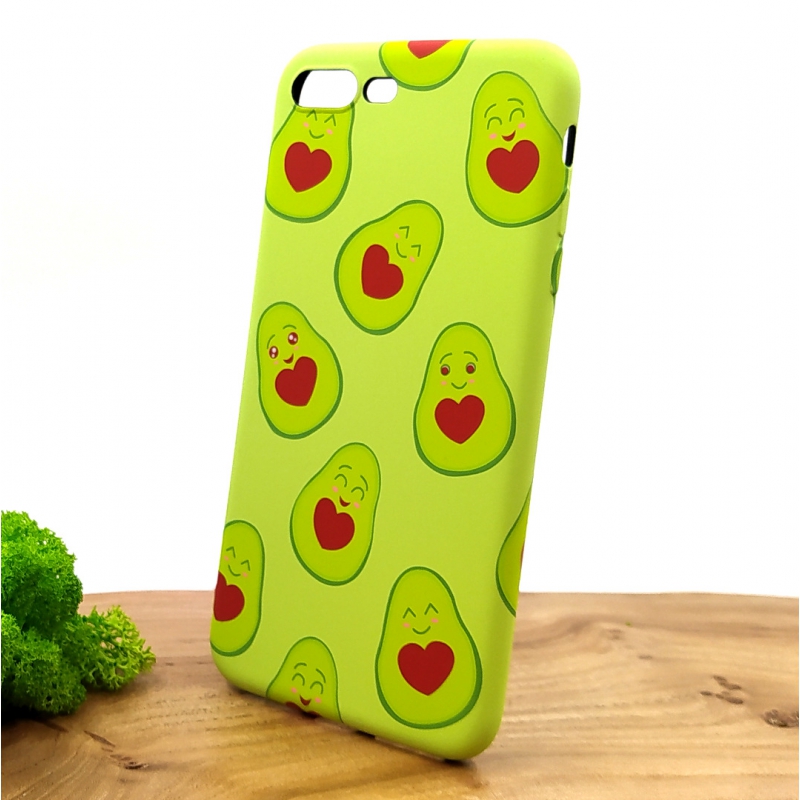 Люминесцентный чехол накладка LUXO Happy Avocado Iphone 7G+