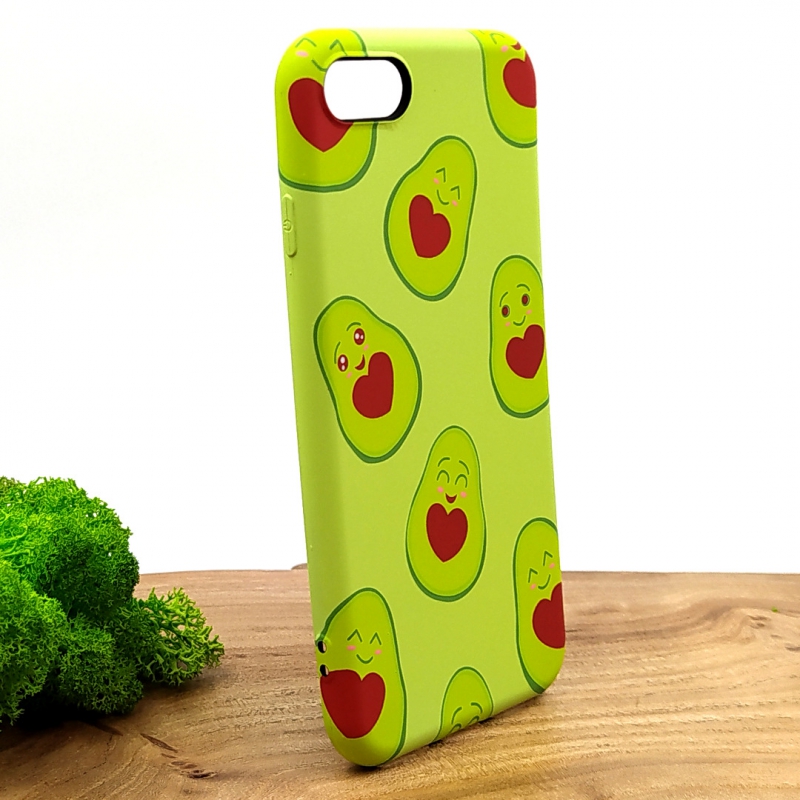 Люминесцентный чехол накладка LUXO Happy Avocado Iphone 7G