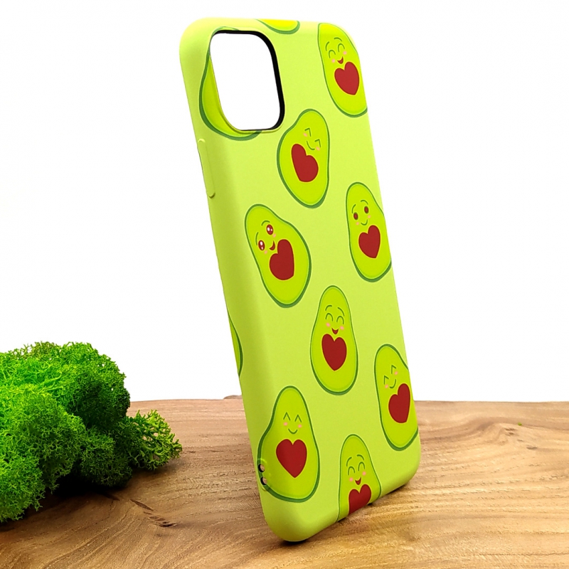 Люминесцентный чехол накладка LUXO Happy Avocado Iphone 11 Pro Max