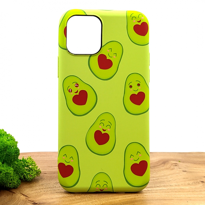 Люминесцентный чехол накладка LUXO Happy Avocado Iphone 11 Pro