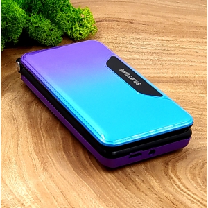 NEW Тел. Flip Раскладушка Samsung T668-2021 VIBRO Violet Blue