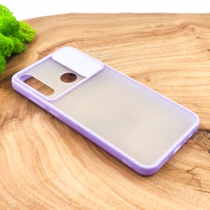 Чехол HOCO Smoke case Camera Protection Huawei Y6P Lilac