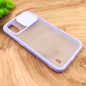 Чехол HOCO Smoke case Camera Protection Samsung A01 Lilac