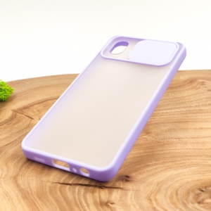 Чехол HOCO Smoke case Camera Protection Samsung A01 Core Lilac