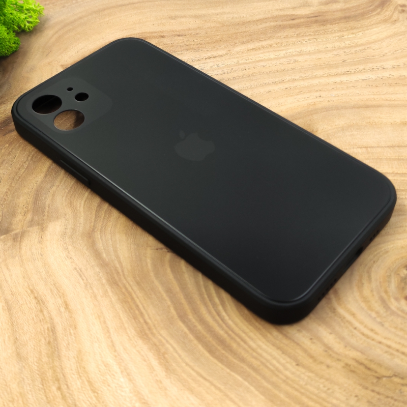 NEW Original HOCO Glass Case MATTE Iphone 12 Black