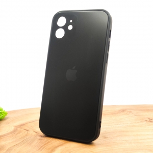 Матовий чохол накладка Носо Glass Case Matte для Apple iPhone 12 Mini Black