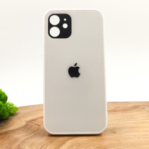 Матовий чохол накладка Носо Glass Case Matte для Apple iPhone 12 Mini White