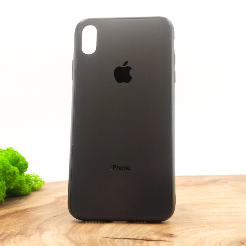 NEW Original HOCO Glass Case MATTE Iphone XS Max Gray