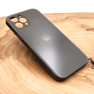 Матовий чохол накладка Носо Glass Case Matte для Apple iPhone 12 Pro Max Gray