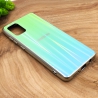 Стеклянный чехол Gradient case для Samsung A71 Aquamarine