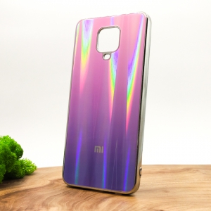 Скляний чохол Gradient case для XIAOMI Redmi Note9 Pro Shades of Purple