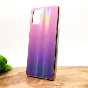 Скляний чохол Gradient case для Samsung A71 Shades of Purple