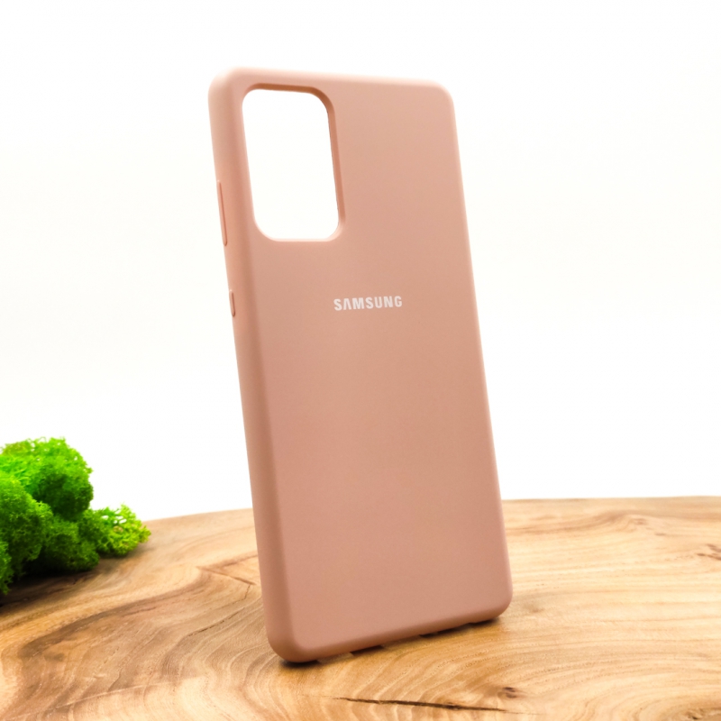 NEW SILICONE CASE SAMSUNG A72 Matte Pink