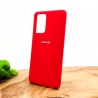 NEW SILICONE CASE SAMSUNG A52 Red