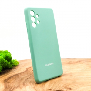 Оригінальний матовий чохол-накладка Silicone Case для SAMSUNG A32 4G Fresh Mojito