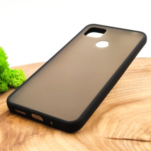 Протиударний поліуретановий чохол Smoke case Xiaomi Redmi9C Black