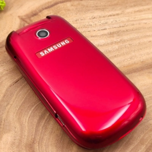 Кнопочный телефон раскладушка Samsung E1272 Red