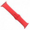 Силиконовый ремешок с софт-тач покрытием Watch 38-40мм Red