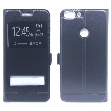 Чехол-книжка G-CASE Huawei P Smart Black (Черный)