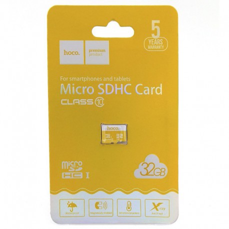 Карта памяти HOCO MicroSD 32 ГБ Class 10