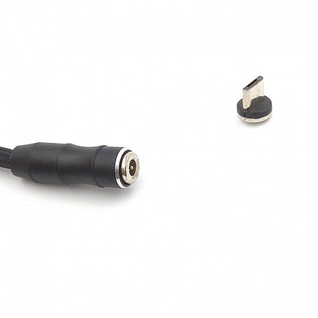 Кабель Magnetic 360 USB - MicroUSB усиленный Black (Черный)